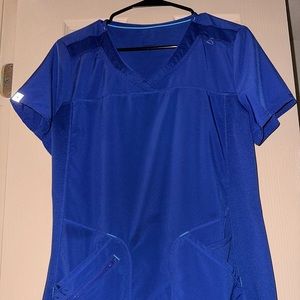 Blue scrub set